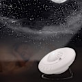 Pikkukuva 1 / 5: 360 astetta pyörivä tähtiprojektori, Meteor ja Mood Nightlight, ajastettu kierto ja 3 Galaxy-levyä