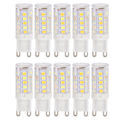 Miniatyrbild 1 av 8: 10 st G9 220V LED-lampa Dimbar Keramisk LED-lampa Ersätt Halogenlampa för KronljusG9 3W 32LED