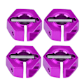 Pikkukuva 5 / 8: 12mm Universal Wheel Hex Hub Adapter for HSP Sakura 1/10 Scale RC Car (7mm, Purple)
