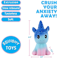 Pikkukuva 5 / 5: Unicorn Horse Galaxy Squishy - Slow Rising Squeeze Lelu (2 kpl)