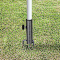 Miniatyrbillede 1 af 5: Jordspyd til Parasol Parasol Strandparasol Sandanker Jordspyd Parasolfod Parasolfiksering Tykkelse 28-32mm