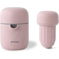 Miniatyrbilde 1 av 5: Kjøkken Frukt Lime Juicer Håndholdt Juicer, BPA-fri, Tåler Oppvaskmaskin, Juicer med Beholder - Dryppmekanisme (Rosa)
