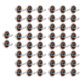 Miniatyrbild 7 av 8: Spikhuvud Stud Fint utförande Färgglad design DIY Lätt Bärbar Järnkon Spikar 10mm