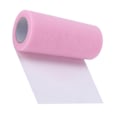 Miniatyrbillede 7 af 8: Tulle rulle 100 yards farve dekorativt mesh håndværk til DIY dukketøj bryllupsdekorationPink