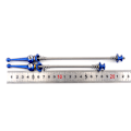 Miniatyrbillede 7 af 8: 2 stk. Ultralette Titanium Alloy Hurtigudløserspyd Cykel Udskiftning Reparationsdele (Blå)