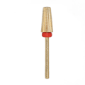 Miniatyrbilde 2 av 8: Nail Drill Bit Salon Portable Tungsten Steel Negle Fil Polering Slipe Bits for Gel Polish Fjerning Gull