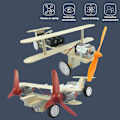 Miniatyrbilde 3 av 6: DIY Kids Assembling Electric Toy Handwork Taxiing Airplane Model Wear Resisting Funny Blocks Toy