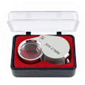 Miniatyrbillede 3 af 8: Lommel Lup 30x 21mm Juweliers Oog Vergrootglas Vergrootglas voor Sieraden Rotsen Postzegels Munten Horloges