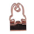 Pikkukuva 7 / 8: 30 kpl Binder Clips Cute Rose Gold Horn Pattern Handle Metal Small Binder Clips Office File Clips With Storage Box