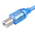 Miniatyrbilde 2 av 8: Høyhastighets USB 2.0 A hann til B hann M/M dataoverføring skriverkabel adapter