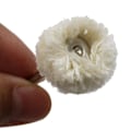 Miniatyrbild 4 av 4: 10 Delar Roterande Polerull Bomull Hjul Borste Borr Bits Kit Tillbehör