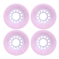 Miniatyrbillede 5 af 8: 4 stk./sæt PU holdbart Longboard Dance Board Skateboard udskiftningshjul tilbehørpink