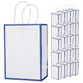 Miniatyrbild 7 av 8: Miljövänlig bärbar kraftpåse Butiksförpackning för kläder Presentpåse (S 15 x 8 x 21 cm)