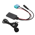 Miniatyrbillede 7 af 8: 6+8 Pin Bluetooth AUX IN Adapter med håndfri mikrofon til Fiat Bravo til VISTEON Radio siden 2007