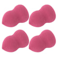 Pikkukuva 6 / 8: FOCALLURE 4kpl Wet Dry Dual Use Makeup Puff Soft Loose Powder Puff Set FA136 (viininpunainen)