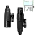 Miniatyrbillede 2 af 5: Akvarieslangeventil, Akvarium Slange Hurtigkobling Adapter (12mm til 16mm)
