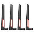 Miniatyrbillede 2 af 8: 4 stk SMA Omnidirektional WiFi-antenne Passer til RT&#8209;AC68U EX6200 AC15 AC3200 AC66U