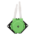 Miniatyrbilde 8 av 8: 12V 3*5 doseringspumpe DIY peristaltisk rørhode for akvariumlab kjemisk analyse (grønn)