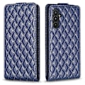 Miniatyrbillede 1 af 5: Til Samsung Galaxy A35 5G Etui Kortholder Vertikal Flip Læder Cover-B11 Blå