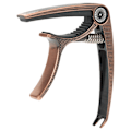 Miniatyrbild 2 av 8: 6-strängad akustisk capo höghållfast metall Universal elgitarr capo för prestanda röd koppar