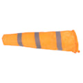 Miniatyrbillede 5 af 8: Vindpose Vindretningsmåling Sokpose Orange Polyester 80cm til Udendørs Lufthavn Reflekterende