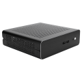 Miniatyrbild 2 av 8: G60S HTPC Chassi Full Aluminium DCATX Power Supply MiniITX Case för stationär dator (Noir USB2.0)