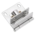 Miniatyrbillede 8 af 8: Rustfrit stål glasdør Hængsel Stempelfri klemme Clip Bracket S Unilateral Clip