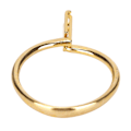 Miniatyrbillede 7 af 8: Blank Ring Base Stål Korte Fire Kløer Udsøgte blanke lette fingerringe Komponenter til gør-det-selv-håndværk Smykkefremstilling af guld