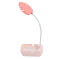 Miniatyrbillede 7 af 8: Børnebordlampe Øjenbeskyttelse LED-lampe Opfindsom lampe Bladlampe USB Genopladelig lampe Hvidt lys