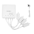 Drone Batterilader 4-veis UAV Ladehuber Tilbehør med USB-port for DJI Mini 3 Pro UK-plugg 100‑240V