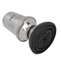 Miniatyrbillede 2 af 8: Spadserstokkespidser Universal drejelig gummi rustfrit stål 19 mm indvendig diameter Heavy Duty erstatnings krykkespids