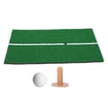30*60CM Innendørs Golftreningsmatte Mini Hvit Linje Golftrening Øvelsesmatte