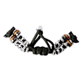 Miniatyrbild 6 av 8: Flätat Loop-armband för Mi Band 8pro Justerbart Snyggt Pärlar Andningsbart Loop-rem Vävt Armband för Män Kvinnor OD Grön