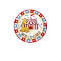 Miniatyrbild 2 av 4: Djurtema Cirkus Karneval Födelsedagsfest Tillbehör Set 9tums Tallrik 8st