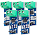 Miniatyrbild 1 av 5: 5 st ACS712 20A Amp Strömsensor Räckviddsmodul Strömsensor Kompatibel Med För Bascom Zekai