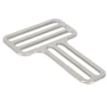 Miniatyrbilde 5 av 8: Dykkevektbelteholder i rustfritt stål T-spenne Justerbar vektstroppstopper Slider