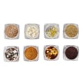 Pikkukuva 5 / 8: 8 kpl Nail Art paljetteja Ultra ohut kiiltävä DIY värikäs Nail Art Glitter kotiin ja kynsisalongiin