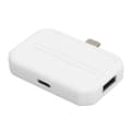 Miniatyrbillede 2 af 8: 3 i 1 Type C Hub Multifunktionel Type C til HD Multimedia Interface USB3.0 PD Hub Dockingstation Hvid