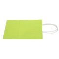 Miniatyrbild 7 av 8: 10 st Kraftpapperspåse Bärbar förpackning Presentpåse Tillbehör för shopping Födelsedagsfester15 x 8 x 21cm Grön