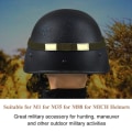 Miniatyrbilde 3 av 8: Reflekterende Camo Strap Hjelmbånd for M1 M88 MICH Military Hjelm (Army Green)
