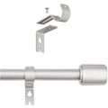 Miniatyrbilde 3 av 5: Sett med 2 justerbare veggfester for solid metallgardinstang