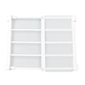 Miniatyrbilde 3 av 8: Spenningsstang Hylle 14,2 Tommers Bredde Spikerfri Utvidbar Oppbevaringshylle for Skap Garderobe 38 til 55 cm / 15 til 21,7 tommer