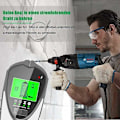 Miniatyrbillede 4 af 5: 4-i-1 Digital Konstruktionsdetektor med LCD-skærm - Detekter metal/ledninger/stolper i vægge