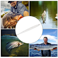 Miniatyrbilde 7 av 8: 2 stk Simulering Fiskeform Lure Agn Fiskeutstyr Vivid Swimming Posturesilver