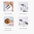 Miniatyrbild 8 av 8: Automatisk magnetomrörande kaffemugg Elektrisk omrörningskopp Hemmakontor Reseblandningskopp för varmt kaffe Mjölk Te
