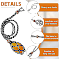 Miniatyrbild 3 av 5: Kristallhalsbandssnöre Set för DIY Stenhalsband - 4 stycken