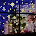 Miniatyrbilde 4 av 4: Dekorasjonsklistremerker, Jule-snøfnuggklistremerker, Julevindusklistremerker for hjemmet