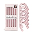 Miniatyrbillede 1 af 5: Kitsch No Heat Curlers - Satinbeklædte krøller uden varme til krøller natten over ZD B2 Lys lilla