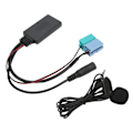 Miniatyrbillede 6 af 8: 6+8 Pin Bluetooth AUX IN Adapter med håndfri mikrofon til Fiat Bravo til VISTEON Radio siden 2007