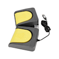 Miniatyrbillede 8 af 8: USB dobbelt fodkontakt USB to pedal mekanisk keyboard MIDI controller HID programmerbar computer pc fodkontakt